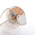 Best Friends Forever 3/4pcs/set Stitching Heart Pendant Necklace Three Colors Crystal Couple Friendship Necklace Gift Jewelry. 