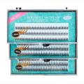120 Bundles/Box Natural Fan Eyelashes High Quality Fish Tail Silk False Eye Lashes C Curl Dovetail Fly Eyelash Extension Makeup. 