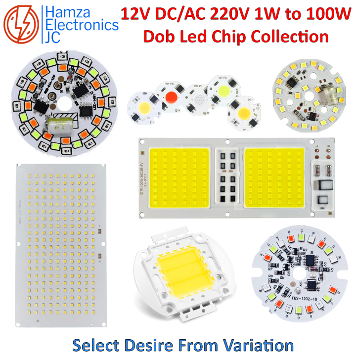 12V DC LED Light & AC 220V LED Light High Brightness Led Chip | Daraz.pk