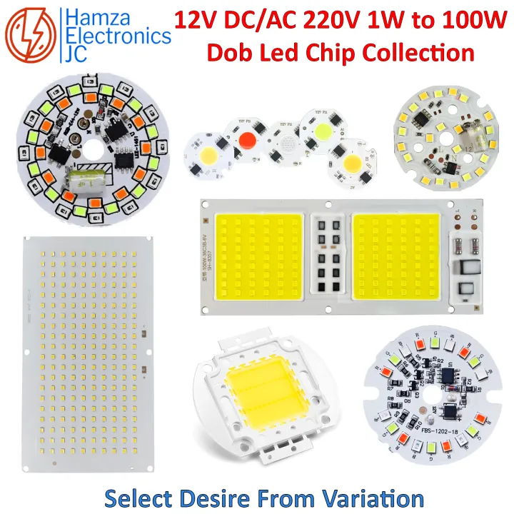 12V DC LED Light & AC 220V LED Light High Brightness Led Chip | Daraz.pk