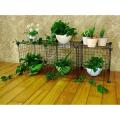 3 BLACK WIRE STORAGE CUBES MESH MODULAR GRID STORAGE RACK WARDROBE. 