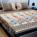 BeQuest Soft Cotton Bed Sheet with Exclusive Designs. 