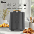 Haier Black 5L Air Fryer - HAF50MB - Knob Control - Stylish Colors - Premium Design - One Year Unit Replacement Warranty. 