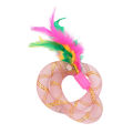 Pet Cats Kitten Funny Feather Spring Interactive Bite-resistant Playing Chew Toy. 