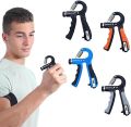 Automatic Counting And Non Counting  Hand Gripper Adjustable ResistanAdjustable Hand Grip Power Exerciser Forearm Wrist Strengthener Gripper R-Shape Adjustable 5-60kg  Adjustable hand grip power exerciser forearm wrist strengthener gripper, R Shape. 