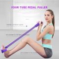 Multi Function Tension Rope Strong Fitness Resistance Bands Latex Pedal Women Men Sit Up Pull Ropes Yoga Fitness Equipment. 