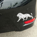 Car Sticker Walking Lion Pattern Vinyl Decals Motorcycle Car Stickers Personality Car-styling color:Black. 