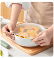 6pcs Universal Food Silicone Cover Silicone Stretch Lids for Bowl, Cup, Pot, Pan, Dish, Food Covers, Flexible Silicone Lids Food Wrap Apply to All Kinds of Food Storage Container.. 