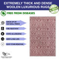 Natural Woolen Carpets and  Rugs made of pure Wool Dimensions 99 cm x 152 cm. 