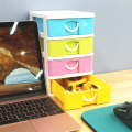 5 Layers Multi Colour Mini Desktop Small Drawers Box For Store Makeup, Jewellery Stationary.. 