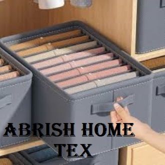 6 Grids Washable Wardrobe Clothes Organizer, Jeans Compartment Storage Box, Clothes Drawer Mesh Separation Box, Portable Foldable Closet
