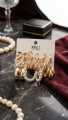 Pack Of 12 - Earrings Tops Fashion Women trendy stylish girls EarringE-5642. 