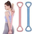 Resistance Bands Yoga Pilates Workout Exercise Elastic Bands 8-Figure Silicone Resistance Band Sport Strength Pull Up Strap. 