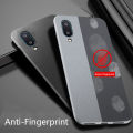 Biruiqu For Samsung Galaxy A02 Shockproof Anti Slip Soft TPU Sandstone Matte Back Case Cover. 