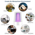 Electric Shock Mosquito Killer Lamp, USB, Fly Trap, Insect Killer, Rechargeable Insect Trap, Mosquito Killer, Silent Electric Insect Trap Eliminator Indoor Lighting, LED/UV/Blue Light, Repellent, Bedroom. 