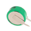 10PCS 1.2V 40mAh Ni-MH Rechargeable Battery With Solder Pins For Timer Toys Watch Hearing Aid Solar Equipment Button Coin Cell YULING. 