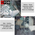3m Transparent Safety Window Film Shock-proof Glass Protector, Explosion-proof Transparent Self-adhesive Film. 