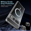 For Google Pixel 6 Pro Transparent Frosted MagSafe Phone Case. 