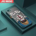 JIUMOO For Iphone 6 Iphone 6s Case Cartoon Cute Gundam Frosted Transparent Back Cover Lens Camera Protect Phone Case Edge Full Cover Casing Hard Cases. 