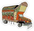 10 Pcs Pakistani Truck Art Stickers Pack For Laptop,Desk, Notebook and  Mobile covers DIY Stickers - JangoMango Store. 