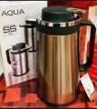 Vitamin Hot And Cold Vacuum Flask Thermos - STainless Steel Body With Double Glass - 1000 ML Tea Pot 1 Litter Vacuum Flask insulated Tea Thermos Multi Colors. 