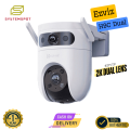 Ezviz H9C Camera Dual-Lens 2K+Pan & Tilt 360° Out door Wi-Fi Two Way Audio  Full Color VU Camera 3MP+3MP With Brand Warranty. 