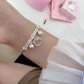 Sanrio Anime Cartoon Push-pull Bracelet Cute Hello Kitty Charms Bangle With Bells For Women Girl Goth Jewelry Valentine Gift Qoddess. 