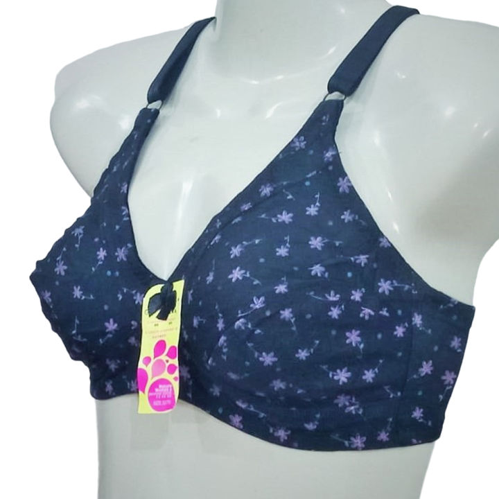 Bra for Women - Printed Jersey Cotton