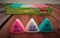 ERASER- Triangle Shaped Erasers- 72 Pieces- SOFT  lead pencil Erasers. 
