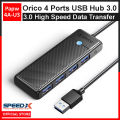 SpeedX Orico USB Hub 3.0 4 Ports - High Speed Data Transfer 3.0 - PAPW4A-U3. 