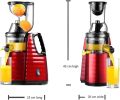 New BOMA Electric Whole Cold Press Slow Masticating Grinding Juicer Extractor Bpa Free Easy Cleaning Smoothie Maker Large Automatic Masticating Wide Chute Cold Press Juicer Motor Reverse Function Multifunctional Squeezing Soybean Milk Home Commercial. 
