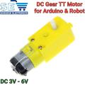 TT Motor single Shaft DC 3V-6V Gear Motor for Smart Car Robot Arduino DIY. 