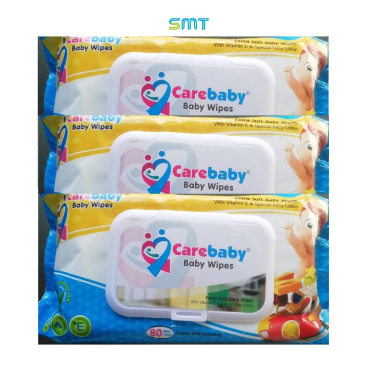 Care Baby Wet Wipes Pack Of - 3