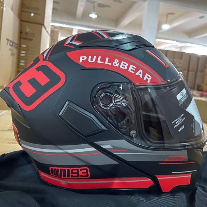 HELMET JIEKAI JK-902 FOR HEAVYBIKE - FLIPUP - DOT CERTIFIED - DUAL VISOR