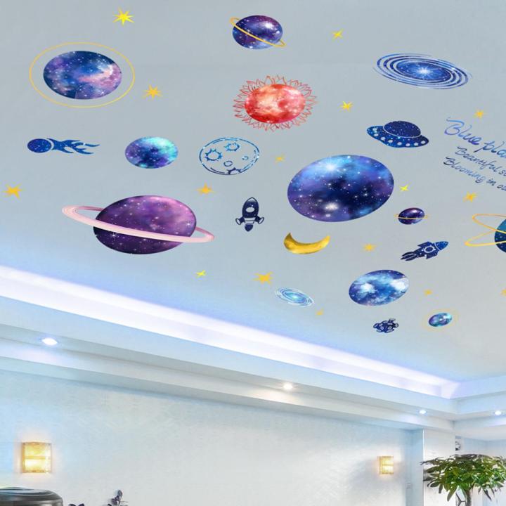 Ceiling stickers cover ugly holes cover flaws wall stickers wallpaper self-adhesive wallpaper children's room wall wall decoration