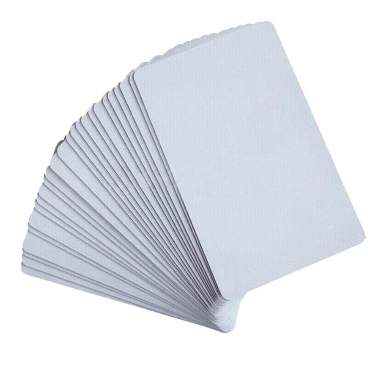 20Pcs NFC Cards White Blank NTAG215 PVC Tags Waterpoof 504Bytes Chip Sticker