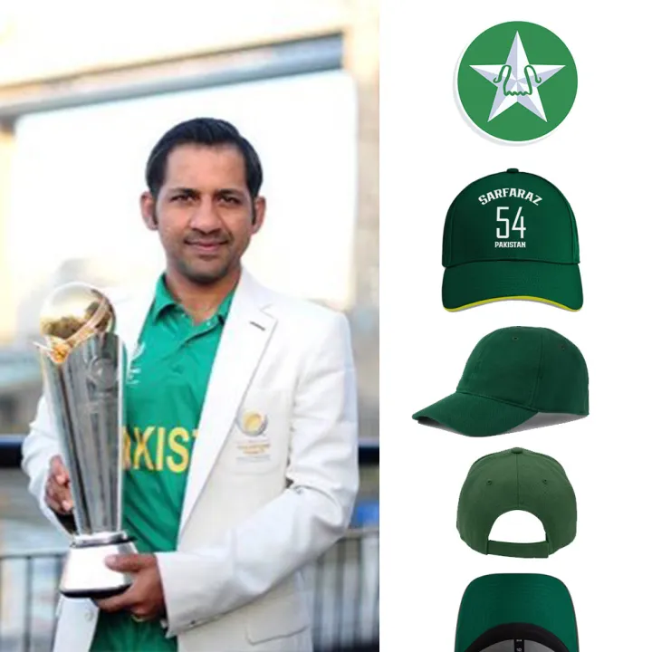 Sarfaraz%20Ahmed%20Cap%20Pakistan%20Cricketer%20for%20Boys%20and%20Girls%2054%20Hat%20at%20CustomizeGiftsPK%20-%20Image%202