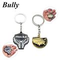 Game Death Stranding Keychain Metal Fragile Keyring Map Logo Key Chains Holder Men Women Chaveiro Cosplay Jewelry Accessories. 
