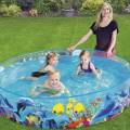 Bestway Sea Swimming Fun Play Pool Without Air 4' 5' 6' 8' feet Fill-N-Fun Paddling Pool For Kids. 