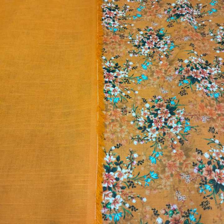 Khaddar Printed Unstitched Suit 2 Piece