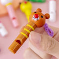 New 5Pc Cute Multicolor Wooden Whitle Kid Birthday Party Favor Decoration Baby hower Noice Maker Toy Goody Bag Gift. 