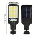 Solar Lights for Garden Patio Path Yard Solar Street Lights Outdoor Solar Lamp Waterproof Security Lighting COB Solar Powered Energy Street Light Outdoor Lamp Sensitive Light Control PIR Motion Inductor Lighting Solar Light Outdoor Garden Lamp. 