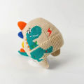 Cute Dinosaur Winter Hat For Girls Kids Beanies Child Knit Hat Warm Earflap Caps MJ. 