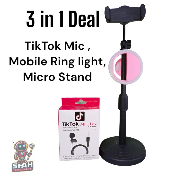 3%20in%201%20Deal%20one%20piece%20Micro%20Stand%20One%20piece%20Small%20Mobile%20Ring%20light%20And%20One%20piece%20TikTok%20Coller%20Mic%20Big%20offer%20-%20Image%202