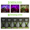 Grow Lights for Indoor Plants, Full Spectrum LED Halo Plant Light with Stand Height Adjustable Auto Timer, for Plants. 