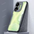For Itel P55 Shockproof Phone Case Itel Power 55 A70 3 in 1 Casing TPU Soft Back Cover and Anti Spy Soft Ceramic Matte Privacy Tempered. 
