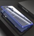 Samsung Galaxy S9 Back Cover Slim Fit 360 Degree Metal Bumper Case - BLUE. 