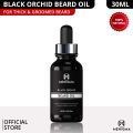 Black Orchid Beard Oil - With Greek Seduction - For Nourishment and Grooming - Menigma. 