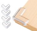 Silicone Table Corner Protector With Tape Bed Furniture Glass Table Soft Plastic Corner Protector Baby & Kids Safety Equipment Anticollision Edge Child Corner Guards Guard. 
