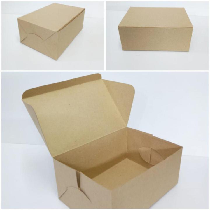 Packaging Box (10Pcs) (7x4.8x3 inches) For Donuts / Brownies / Bakery / Gifts / Food / Clothing / Jewelry